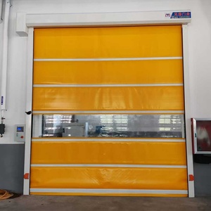 Porte de garage à enroulement rapide <span class=keywords><strong>RENPU</strong></span>, vente en gros, PVC, alliage d'aluminium, antivol, modèle de stockage frigorifique 015, design moderne de Qingdao, enroulable - Product Image 5