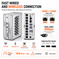 Mini PC AMD Ryzen AI MAX+ PRO 395 AI, 126 TOPS, 128GB LPDDR5X, 2 M.2 NVMe, Estación de Trabajo 4K AI para Inferencia de IA OpenClaw Edge
