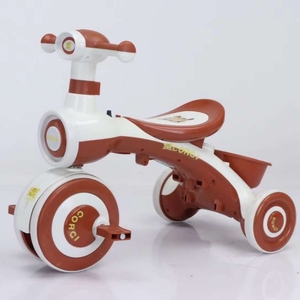 <span class=keywords><strong>Tricycle</strong></span> pour enfants de style chinois simple à 3 roues, unisexe, très vendu, pour les enfants de 2 à 5 ans, cadre en acier, roues en EVA, propulsion par pédale - Product Image 2