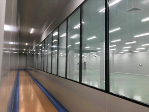 ISO 5 phòng sạch GMP Class 100000 Modular thiết kế HVAC hệ thống cho sữa thực phẩm cho trường học phòng ngủ ăn biệt thự Hall để sử dụng bên ngoài - Product Image 2