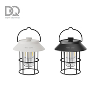 Lanterne de camping LED portable 5000mAh, batterie de secours d'urgence, lumière stroboscopique rouge SOS, double source lumineuse, température de couleur réglable