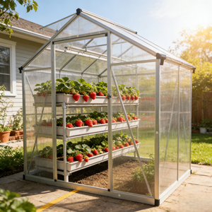 <span class=keywords><strong>Serre</strong></span> <span class=keywords><strong>murale</strong></span> à fixation <span class=keywords><strong>murale</strong></span> |   Attelé à une maison ou à un garage - Product Image 1