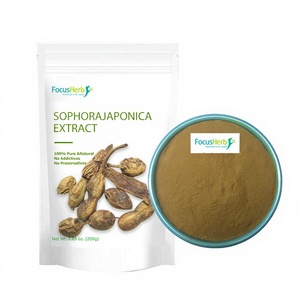 FocusHerb CAS 152-95-4 Extracto de Sophora Japonica 20% Sophoricoside en Polvo - Product Image 1