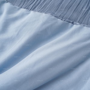 Lot de 3 couettes matelassées en microfibre de polyester froissé bleu aqua <span class=keywords><strong>brillant</strong></span> avec ouate de polyester - Product Image 4