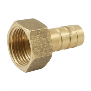 Raccord cannelé en laiton pour tuyau, connecteur adaptateur de raccordement mâle en métal pour l'air - Product Image 1