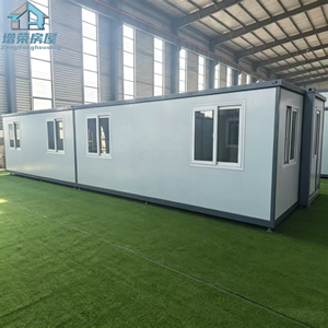 Casa Contenedor Prefabricada Económica y de Fácil Instalación, Casa Pequeñ<span class=keywords><strong>a</strong></span> de 40 pies para Dormitorio de Larga Duración y Alojamiento Vacacional - Product Image 3