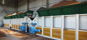 मिट्टी की ईंट और टाइल कच्चे माल के लिए मोटर और गियरबॉक्स के साथ एक श्रृंखला-प्लेट फीडर 70 टन/घंटे उत्पादन - Product Image 2