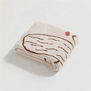 En gros 100% Polyester Super Doux Belle Chien Mignon Dessin Animé Microfibre Tricoté Jeter Couverture Pour Canapé Enfants Cadeaux CEG - Product Image 4