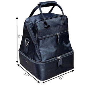 Sac de bowling durable en nylon ripstop mini à quatre bols, pour l'intérieur et l'extérieur, avec un porte-bols à quatre bols pour s'adapter aux bols jusqu'à la taille 4 - Product Image 4