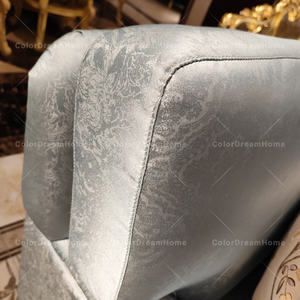 Elegante divano in tessuto francese italiano comodo divano morbido classico divano divani da soggiorno - Product Image 6