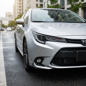 Parachoques Delantero para Toyota Corolla Sedán 2019-2021 con Cubierta de Barra de Remolque 52128-02920, Tamaño Único, Ganchos de Remolque - Product Image 3