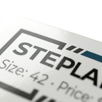 Etiquetas Resistentes al Agua con Recubrimiento Brillante para Cajas de Zapatos, para Gestión de Inventario Minorista, Etiquetas de Precio de Tamaño Personalizado, Código de Barras