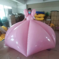 Costume gonflable en PVC rose pour adulte, nouveau design BeiLe, jouet en vinyle, accessoire de fête, accessoire publicitaire