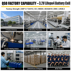Cellule de batterie au lithium QSO DDP Calb 314Ah Lifepo4 330Ah 300Ah 640Ah 3 340 314 AH 320Ah 200AH Hektary/Rept/Catl/Cornex/Gotion 340Ah - Product Image 5