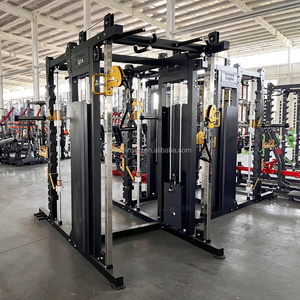 Estación multifuncional comercial equipo de fitness <span class=keywords><strong>Crossmax</strong></span> Squat Power Rack gimnasio máquina Smith multifuncional - Product Image 3