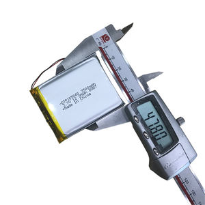 Batería de Iones de Litio 105060 de 3500 mAh y 3.7 V, Personalizada de Fábrica, Recargable, de Alta Capacidad, Celda de Polímero Lipo - Product Image 4