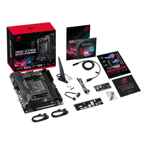 AS U.S ROG STRIX B550-I GAMING Placa-mãe usada com suporte a soquete AM4 Série 5000/4000 Série G/3000 Processadores Desktop - Product Image 6