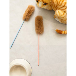 Dos pinchos clásicos para pastel de pescado y gato, juguetes interactivos ecológicos para gatos - Product Image 1