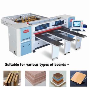 Scie à panneaux CNC horizontale automatique intelligente de haute précision à grande vitesse <span class=keywords><strong>Multicut</strong></span> pour le travail du bois, gain de temps - Product Image 2