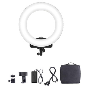 <span class=keywords><strong>TROPO</strong></span> Fotografie Handy Remote Makeup Spiegel LED 18 Zoll Custom Ring Video Licht mit Stativ Ständer - Product Image 5