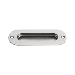 Manija de puerta oculta de acero inoxidable, tirador negro empotrado para almacenamiento en armarios, diseño minimalista, fácil instalación - Product Image 5