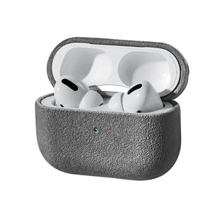 Alcantara için özel tam koruma kulaklık kutusu kapak için Airpods 1/2/3/4 Pro toptan için Airpods 2nd 3rd durumda - Product Image 5