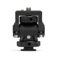 Support de moniteur de terrain Mini rotule avec sabot froid et goupille de positionnement Arri