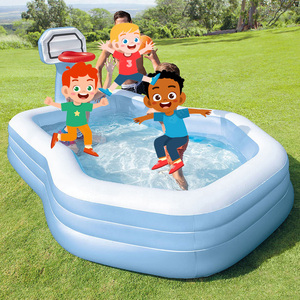 <span class=keywords><strong>INTEX</strong></span> 57183 Shot piscine rectangulaire piscine gonflable extérieure pour enfants piscine de jeu de basket-ball - Product Image 2