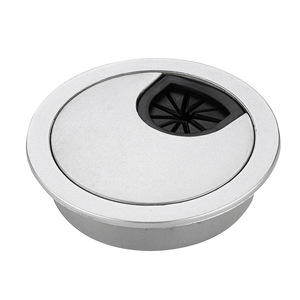 Boîte de gestion de câbles ronde en plastique, 50, 53, 60 mm, pour le routage des câbles sur le bureau, design minimaliste, organisateur portable - Product Image 2