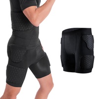 Shorts de sport respirants anti-collision en nid d'abeille pour le ski, le basketball, le football, le rugby, la protection sportive, la remise en forme