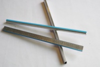 Entretoise en aluminium avec bande butyle, barre en aluminium avec adhésif double face pour vitrage isolant, fenêtres et portes creuses