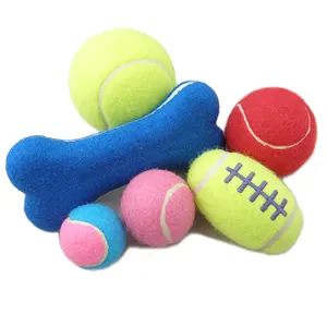 GRAVIM-pelota de tenis personalizada con forma de cubo para mascotas, juguetes para perros