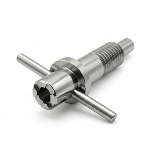 Eje Roscado en T de Acero Inoxidable Personalizado CNC para Automatización, Pasador de Rosca Escalonado No Estándar para Plantillas de Automatización - Product Image 3