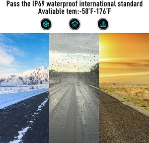 Telecamera di Retromarcia HD Universale in Acciaio Inox per Targa Auto, Pickup e SUV, 150 Gradi, Impermeabile IP69K - Product Image 5