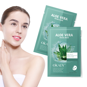 OKADY-mascarilla con Control de aceite calmante, celebración de aniversario, <span class=keywords><strong>Gel</strong></span> de <span class=keywords><strong>Aloe</strong></span> <span class=keywords><strong>Vera</strong></span> orgánico, 200ml, Compre 1 y obtenga 5 máscaras de fruta gratis - Product Image 5