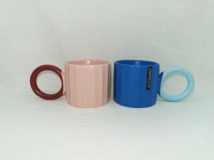 Juego de Taza y Platillo de Cerámica Creativa de Estilo Moderno, Material de Porcelana Fina, para el Hogar, Restaurante, Uso en la Hora del Té de la Mañana y la Tarde - Product Image 1