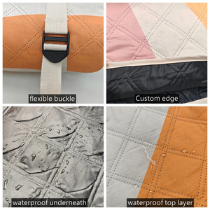 Alfombra de Picnic Impermeable, Plegable, Ecológica y Lavable a Máquina, 200x200cm, para Acampar y Hacer Picnic al Aire Libre - Product Image 3