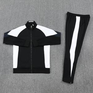 Survêtement de football thaïlandais de haute qualité 24/25, impression numérique personnalisée à bas prix, 100% polyester, couleurs contrastées, survêtement de football pour hommes - Product Image 4