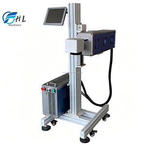 เครื่องเข้ารหัสและทำเครื่องหมายด้วยเลเซอร์สำหรับขวด PET ระบบทำความเย็น CO2สายการผลิตเครื่องพิมพ์รหัสวันที่ขวดน้ำโลโก้ - Product Image 2
