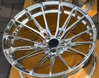 Rines de Aleación Forjados en Cromo Pulido de 18-24 Pulgadas 5x114.3/120/112 con ET de 25 mm para GT-R Corvette M2