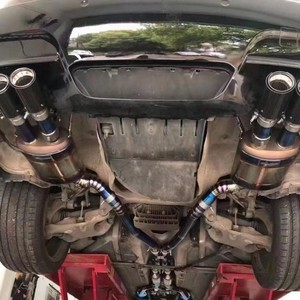 Tubo de escape Catback de escape de modificación de coche para BMW <span class=keywords><strong>M5</strong></span> E60 <span class=keywords><strong>E61</strong></span> sonido de escape más fuerte - Product Image 5