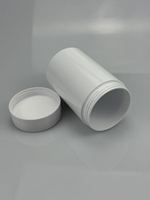 Flacon de complément alimentaire personnalisé haut de gamme à paroi épaisse, flacon à pilules en plastique résistant aux UV pour capsules, comprimés, produits de santé