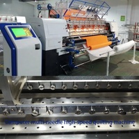 Máquina acolchadora de bordado de productos textiles para el hogar de alta calidad para ropa de cama