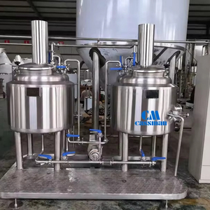 <span class=keywords><strong>Maison</strong></span> de brassage 50L 100L 200L avec réservoir conique pour micro brasserie de bière vente chaude - Product Image 1