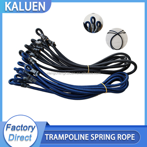 <span class=keywords><strong>KALUEN</strong></span> Vente directe d'usine Corde élastique de 12 mm 1,2 m avec extrémités métalliques pour trampoline à élastique pour enfants en extérieur et en intérieur - Product Image 3