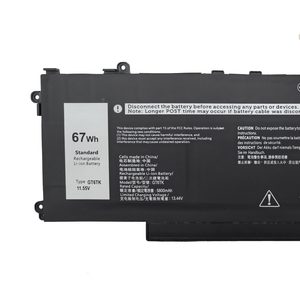 Wholesale GT6TK 67Wh Laptop Battery Replacement for Dell Latitude 9440 9450 2-in-1 Series 0MWK05 MWK05 Notebook battery - Product Image 2