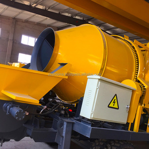 Usine directe 40m3/h bétonnière avec pompe bétonnière pompe à béton à vendre - Product Image 4