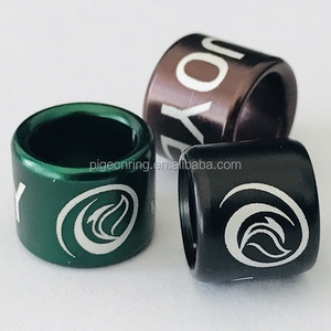 Cincin Merpati Lurus Aluminium Kualitas Tinggi Cincin Burung Pita Kaki Unggas Cincin Ayam - Product Image 2