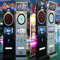 Machine de fléchettes électronique commerciale à monnayeur, type arcade, avec cibles à pointes souples, pour bars, centres de jeux et clubs