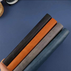 Carnet d'agenda en cuir PU multicolore avec logo personnalisé et ruban marque-page – Bloc-notes de réunion pour le bureau - Product Image 4